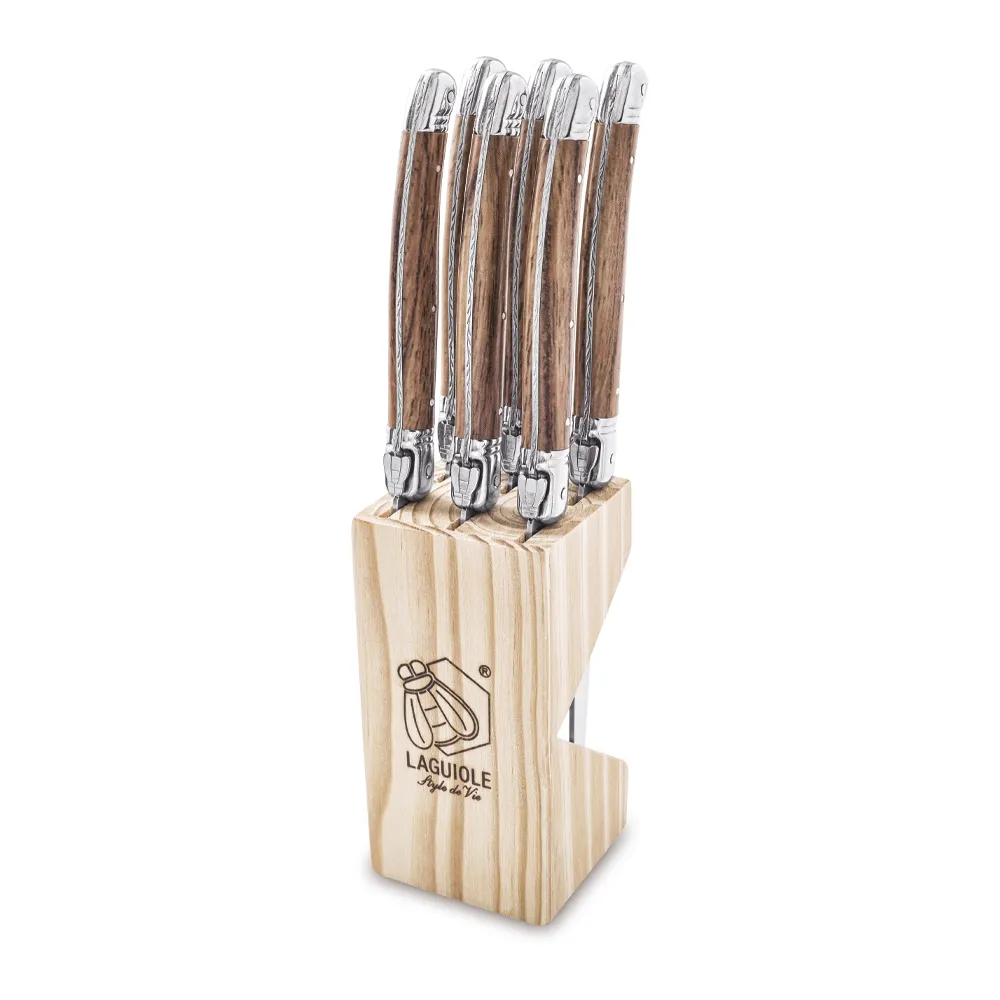 Premium Line Steak knives Wood 1.8mm