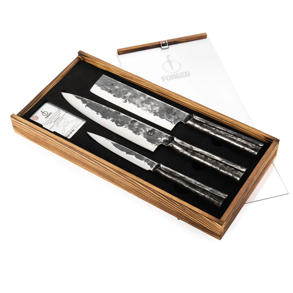 Forged Brute 3-piece knife set