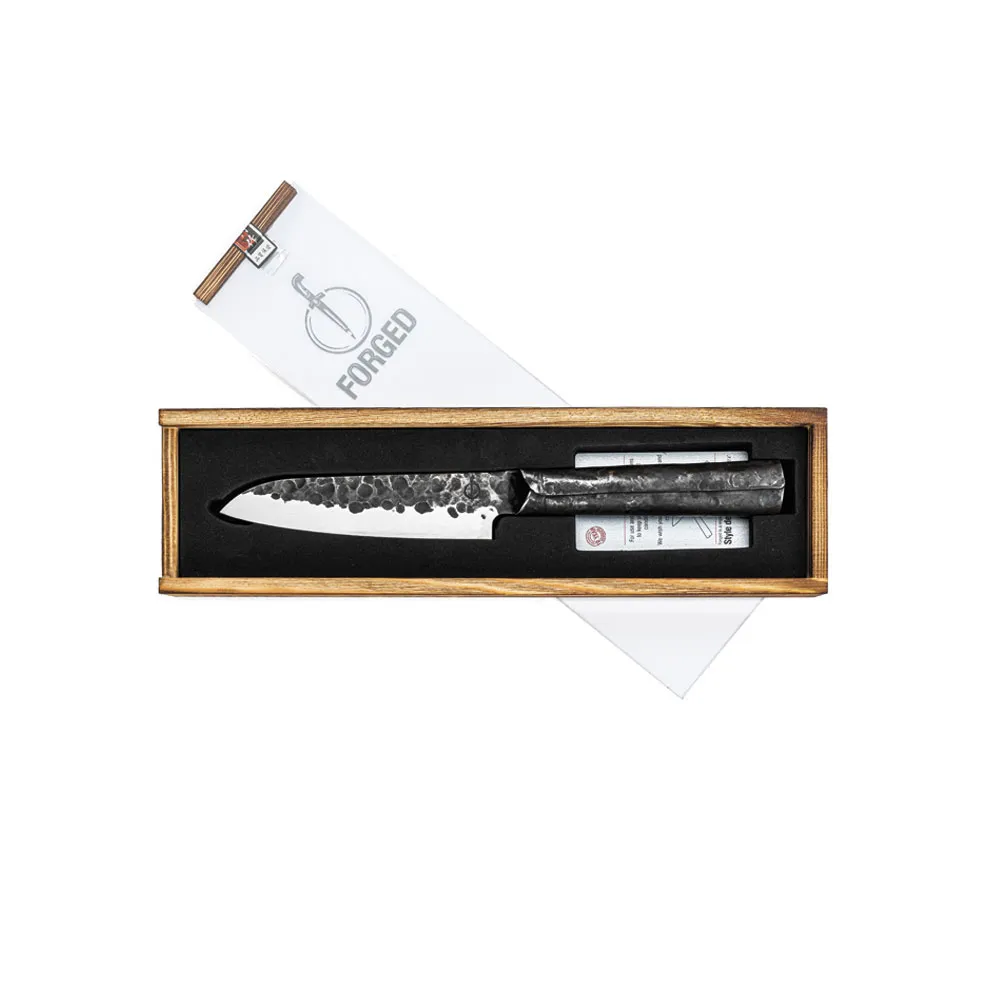 Forged Brute Santoku knife 14cm