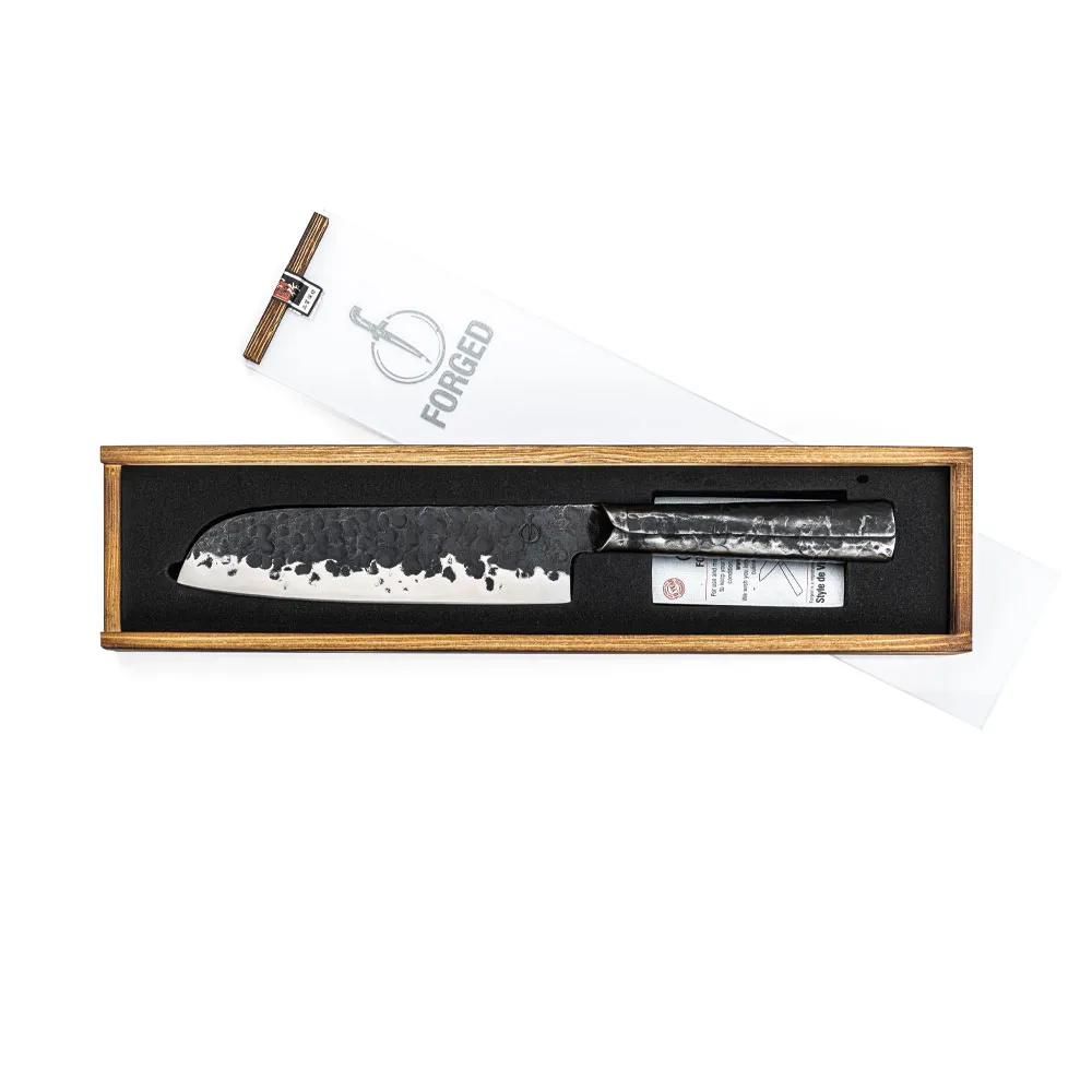 Forged Brute Santoku knife 18cm