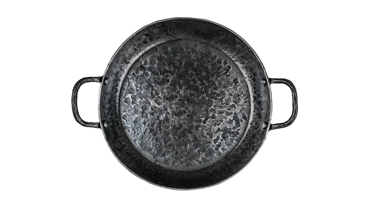 Forged Frying pan with 2 handles 24cm