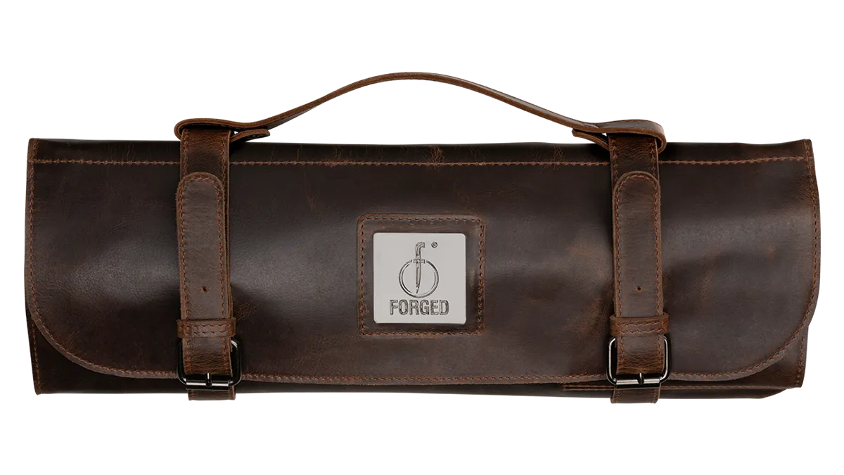 Forged  Leather Bag Brown