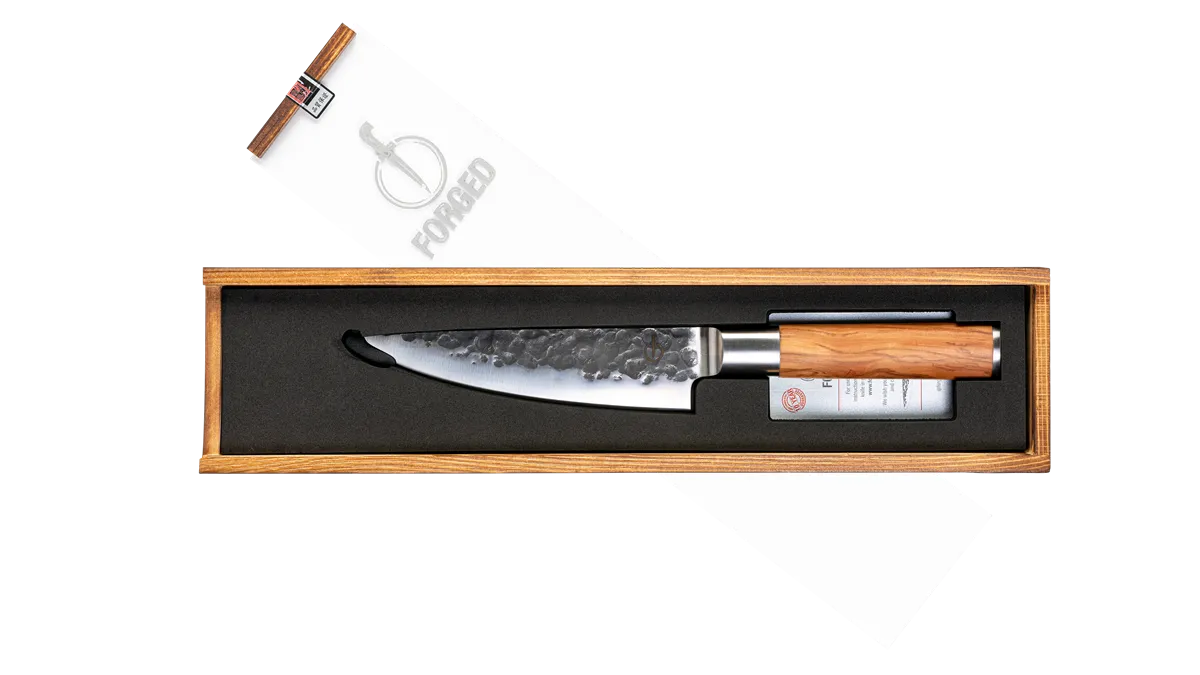 Forged Olive Chef's knife 16 cm