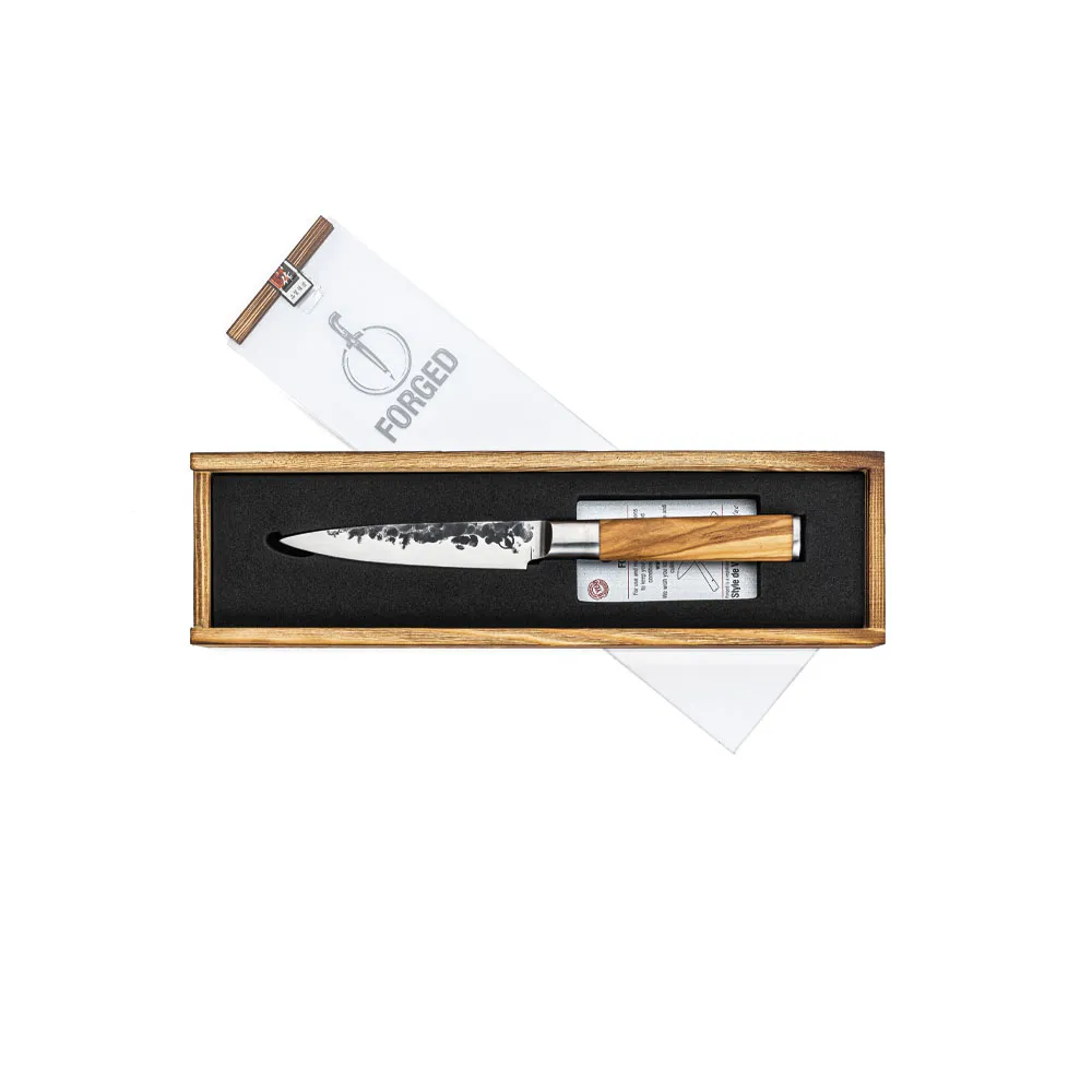 Forged Olive Utility knife