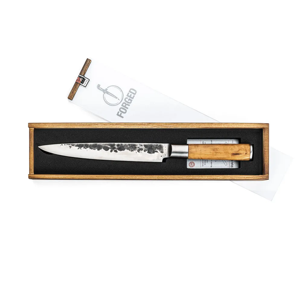 Forged Olive Carving knife