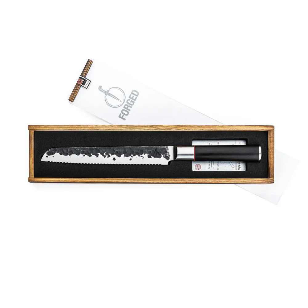 Forged Sebra Bread knife